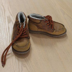 OshKosh B'Gosh Brown Boots with Faux Fur Lining